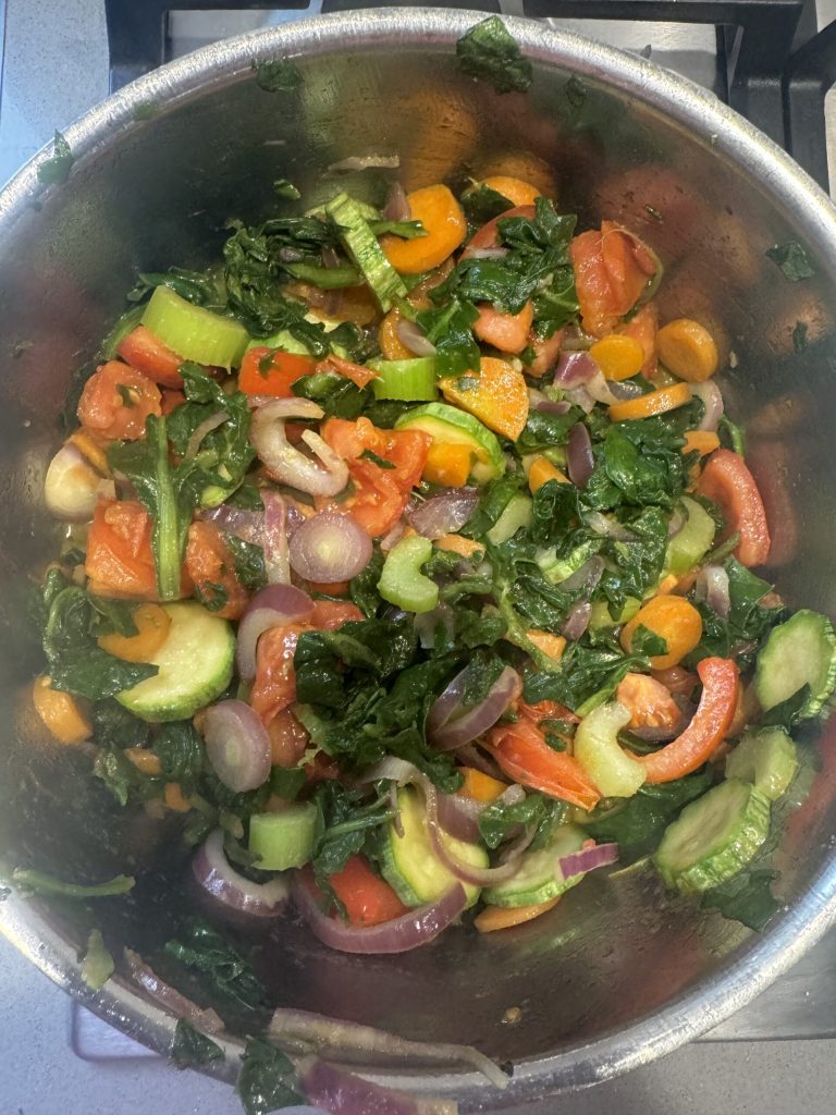 légumes flétris