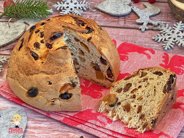 PANDOLCE HAUT GENOIS LEVÉ, le Panettone de GÊNES, recette originale transmise de génération en génération