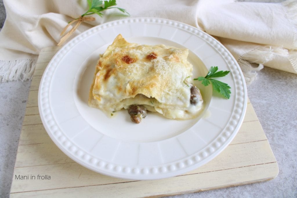 Lasagnes aux champignons