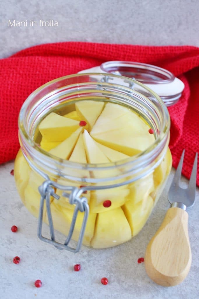 Fromage sous l'huile