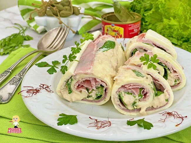 Feuilleté de Mozzarella farci