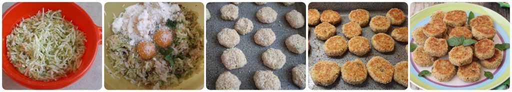 boulettes de courgettes légères au four
