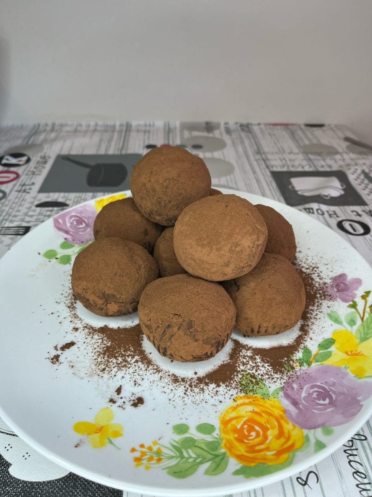 truffes de tiramisù à la crème de noisettes
