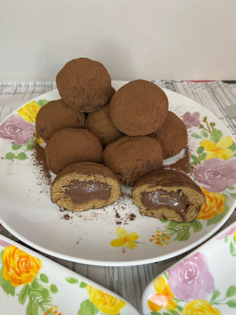 truffes de tiramisù à la crème de noisettes