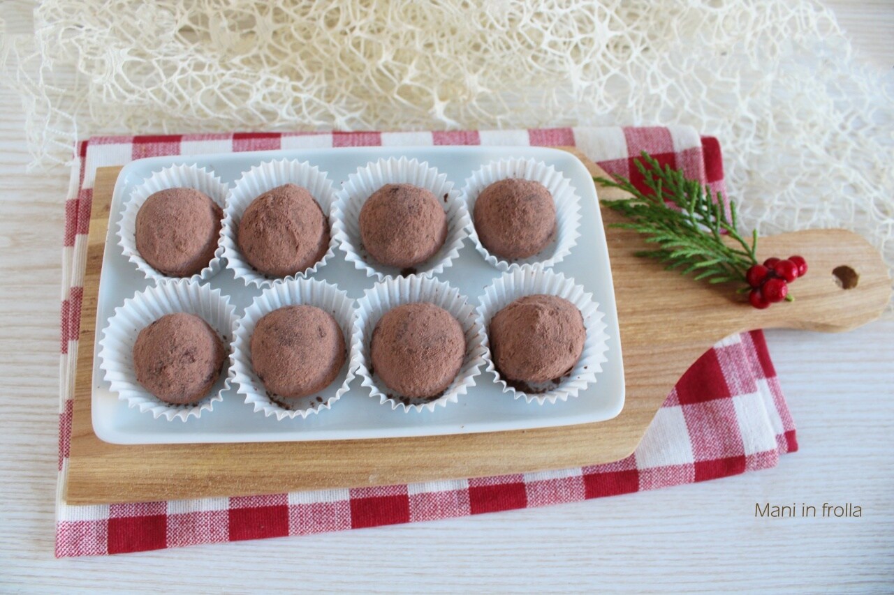 Truffes Nougat et Chocolat