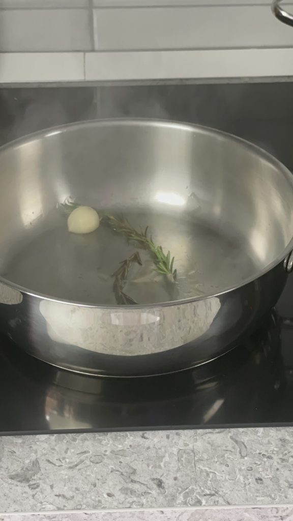 Pâtes aux champignons et courge