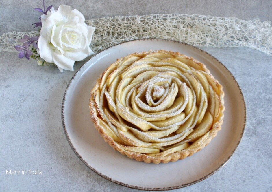 Tarte avec Pâte Feuilletée aux Pommes