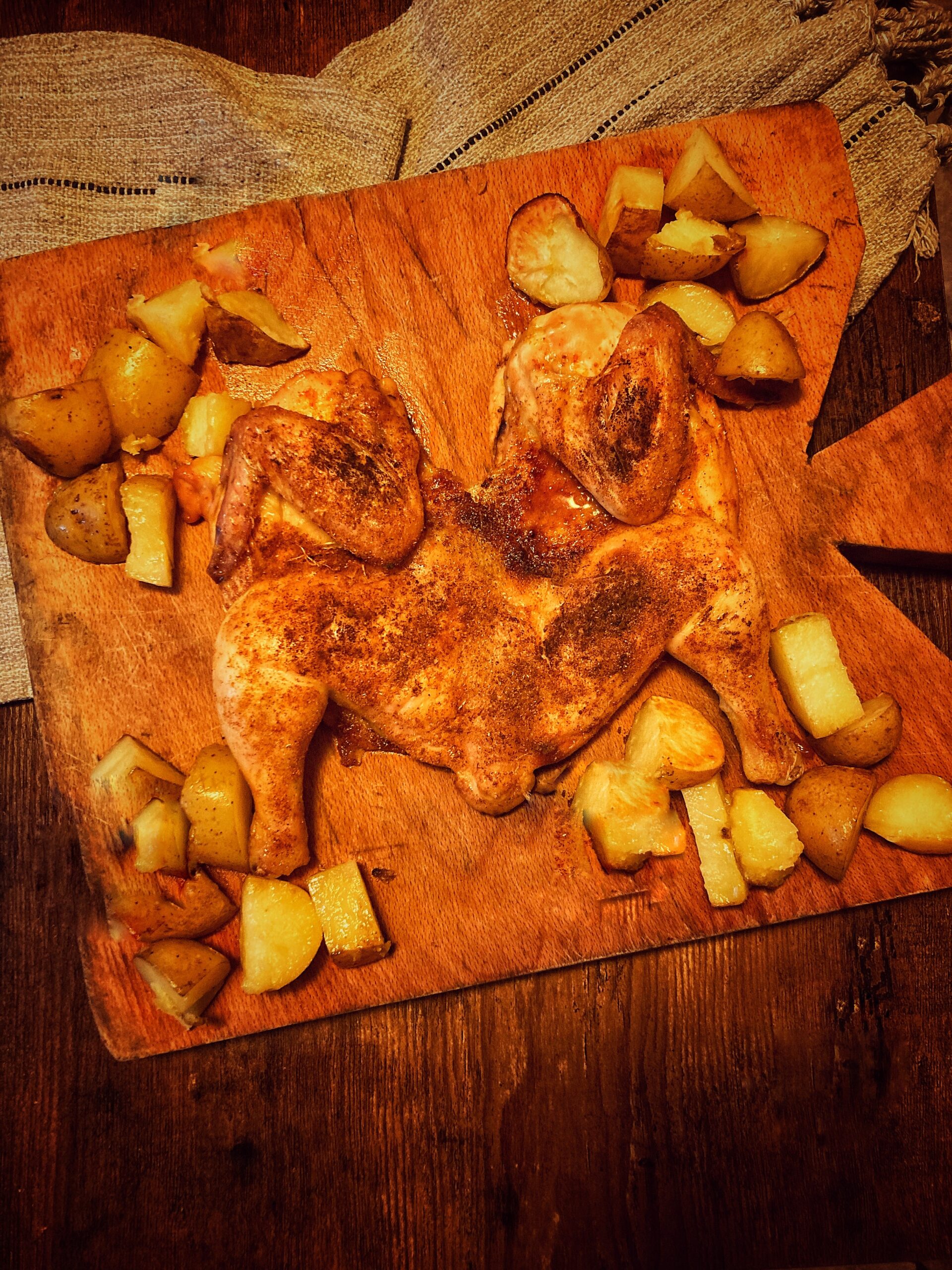 Spatchcock chicken (États-Unis)