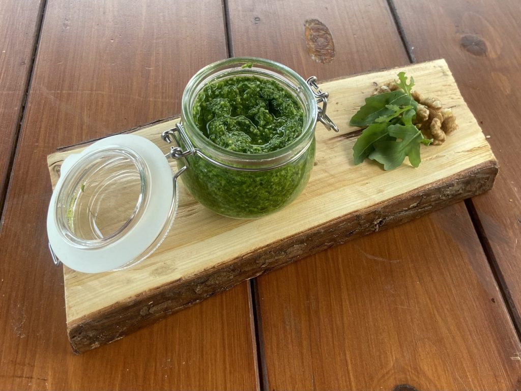 pesto de roquette