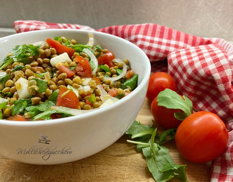 Salade de lentilles