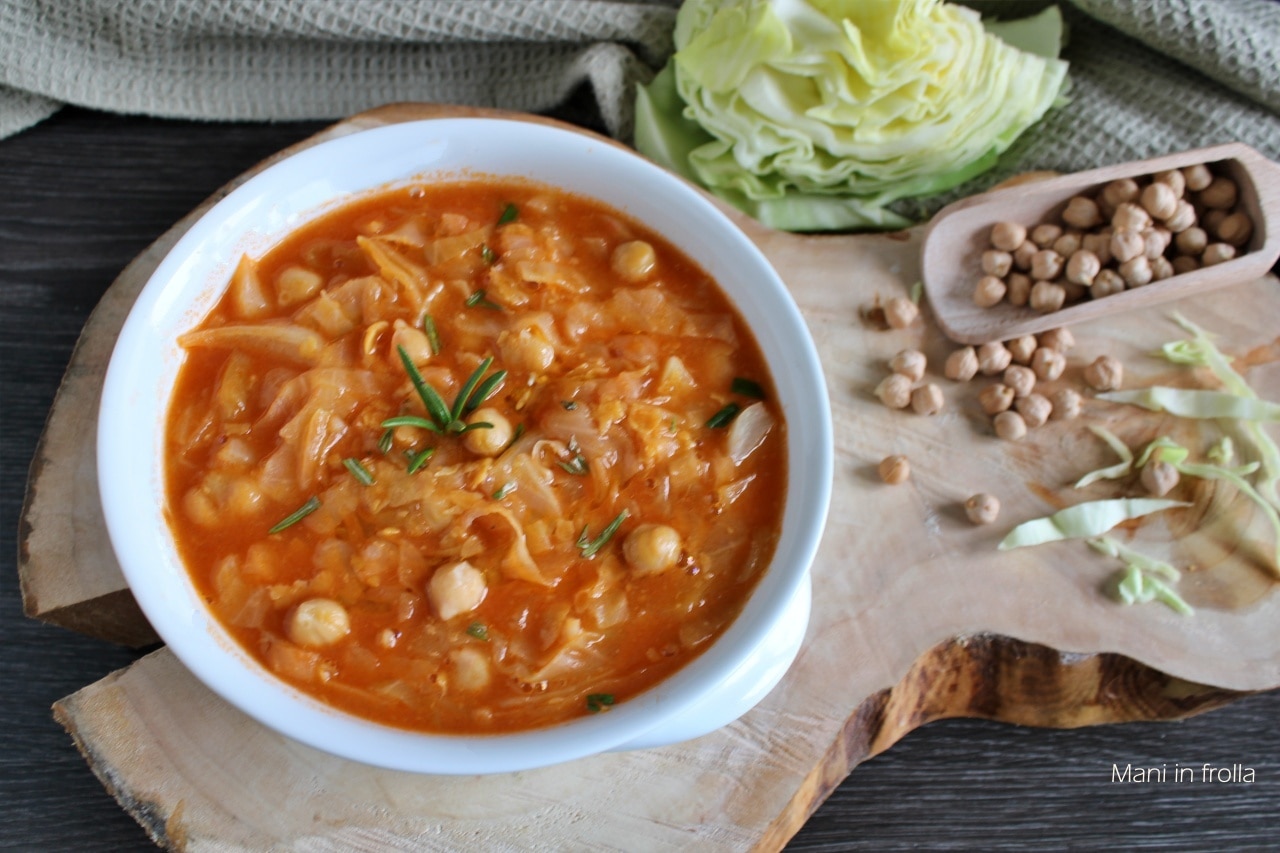 Soupe au Chou et aux Pois Chiches