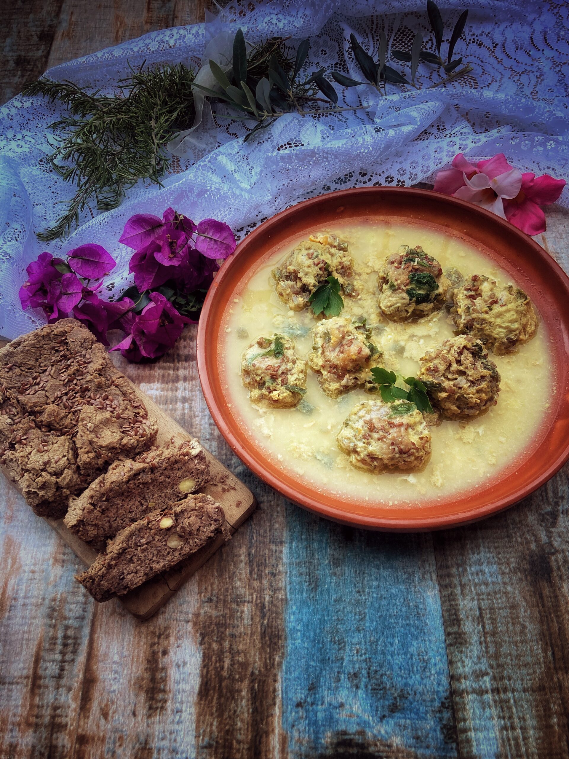 Giouvarlakia et avgolemono (Grèce)