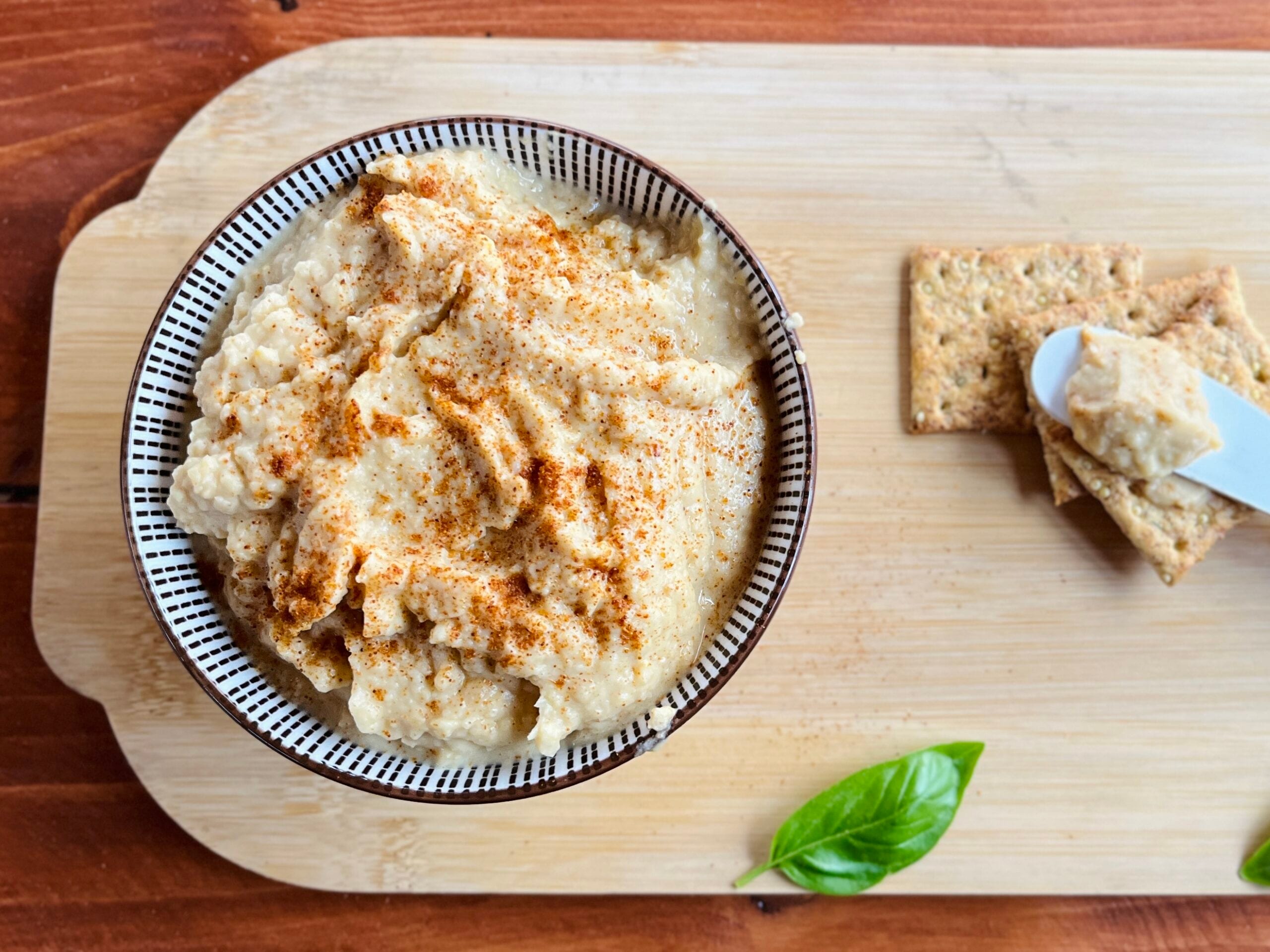 Houmous de pois chiches. Recette facile et rapide