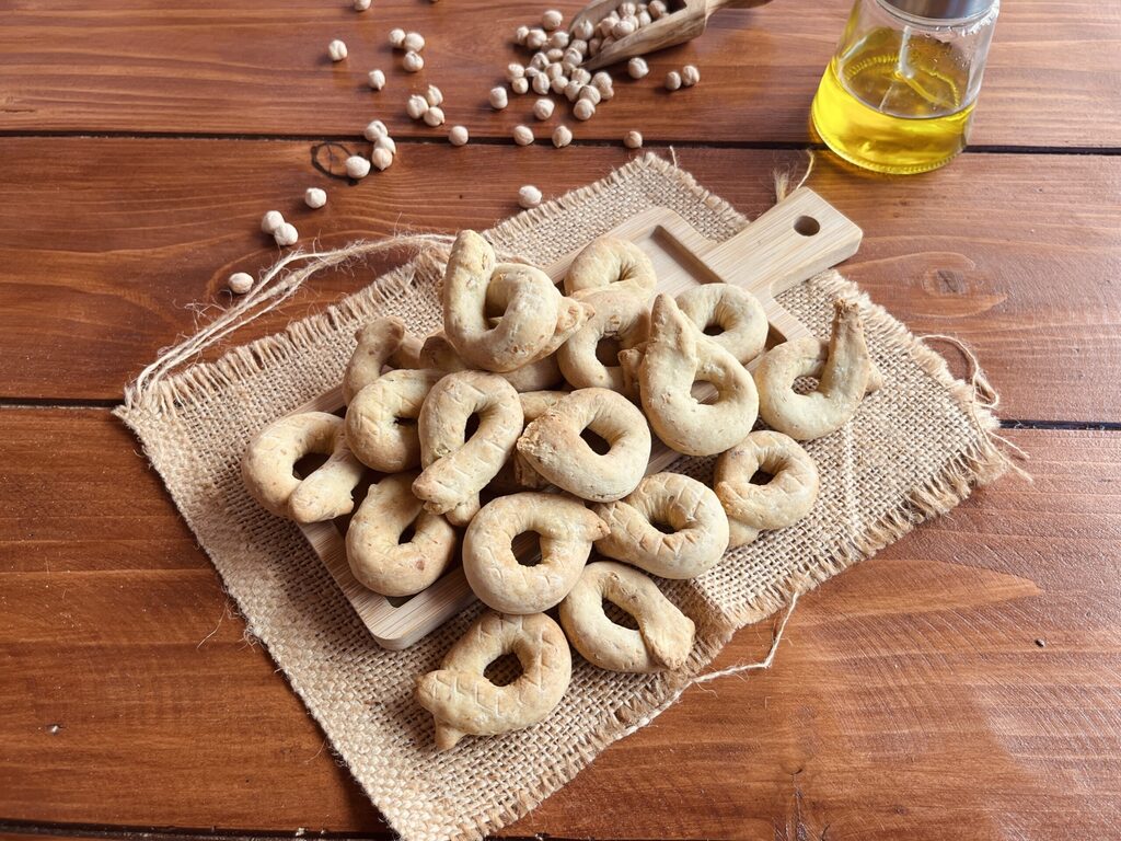 Tarallini de pois chiches à la friteuse à air