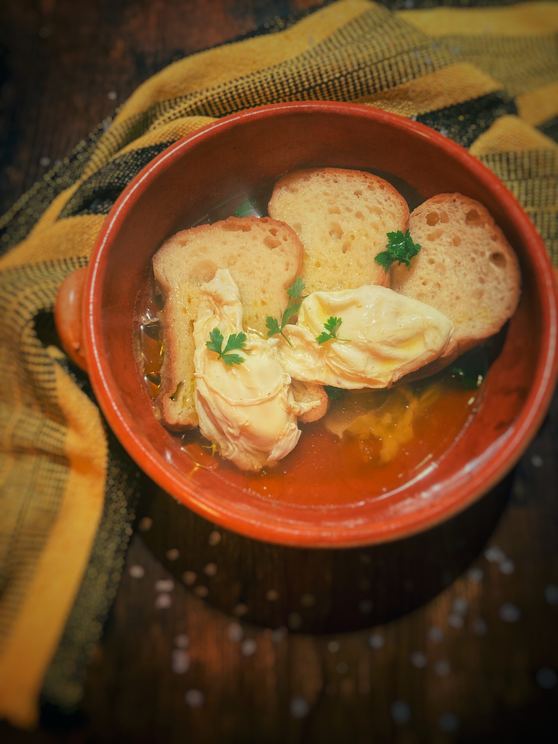 Açorda à Alentejana (Portugal)