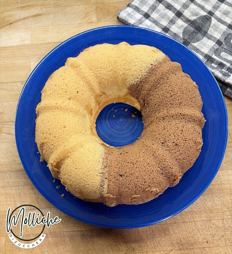 gâteau marbré aux blancs d'œufs