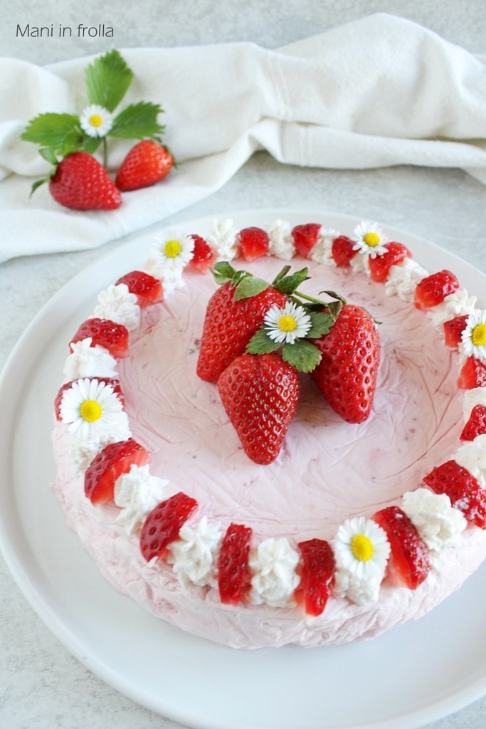 Semifreddo aux Fraises et Yaourt