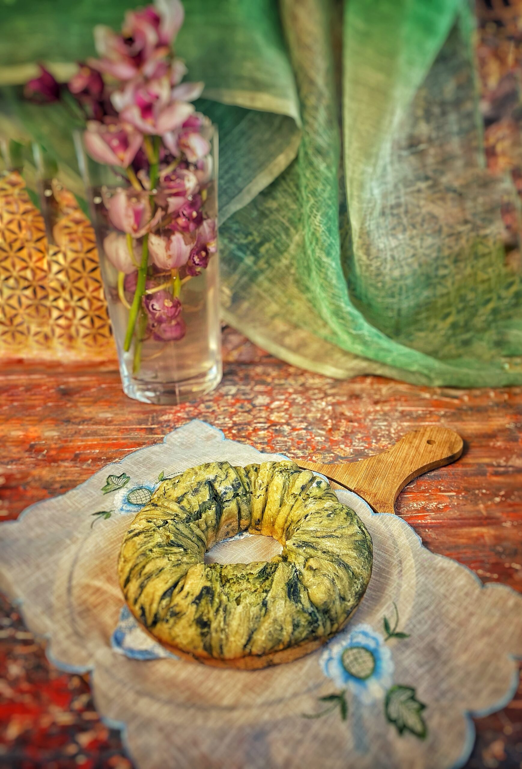 Wool roll bread avec levain