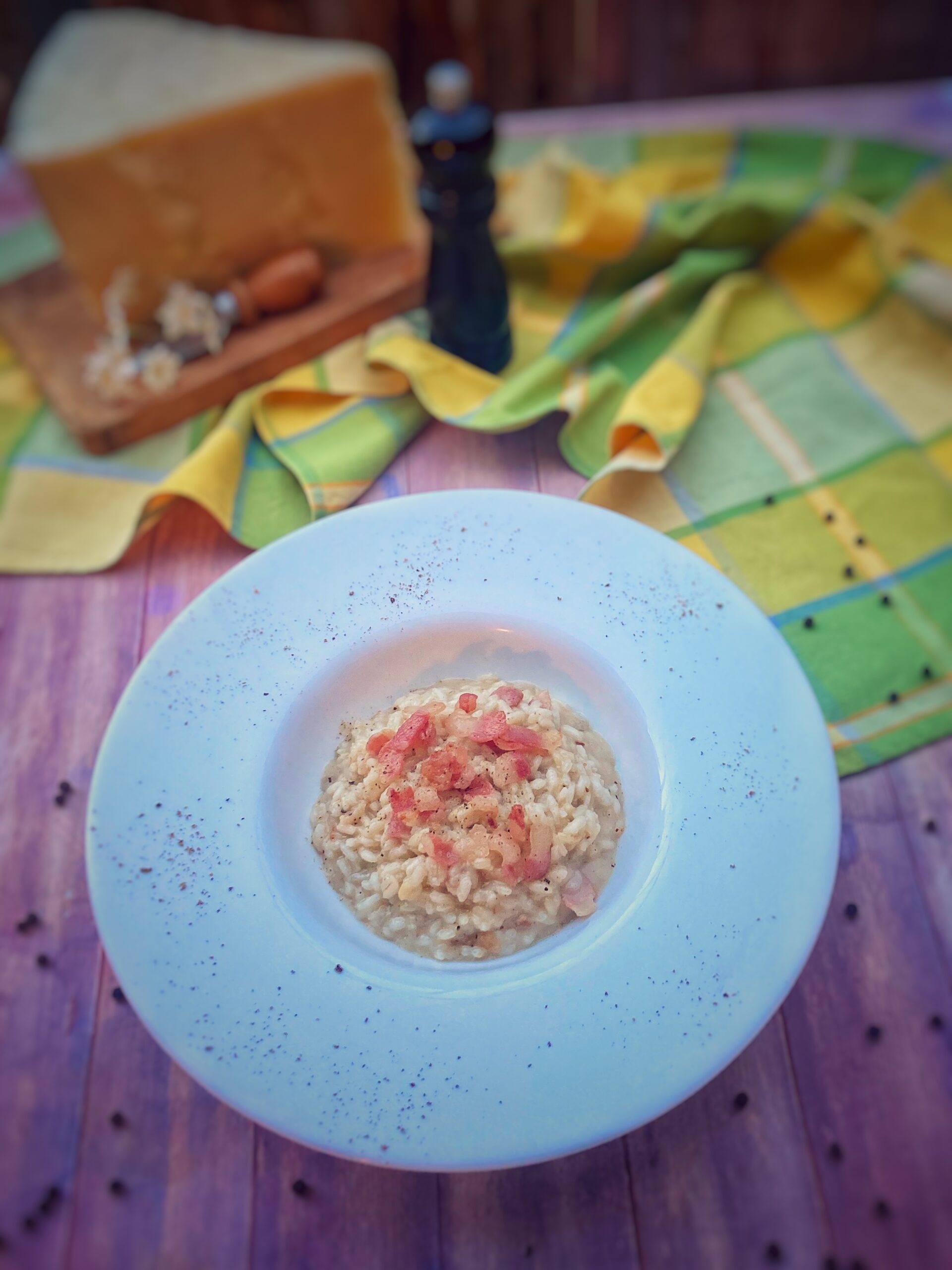 Risotto à la Gricia