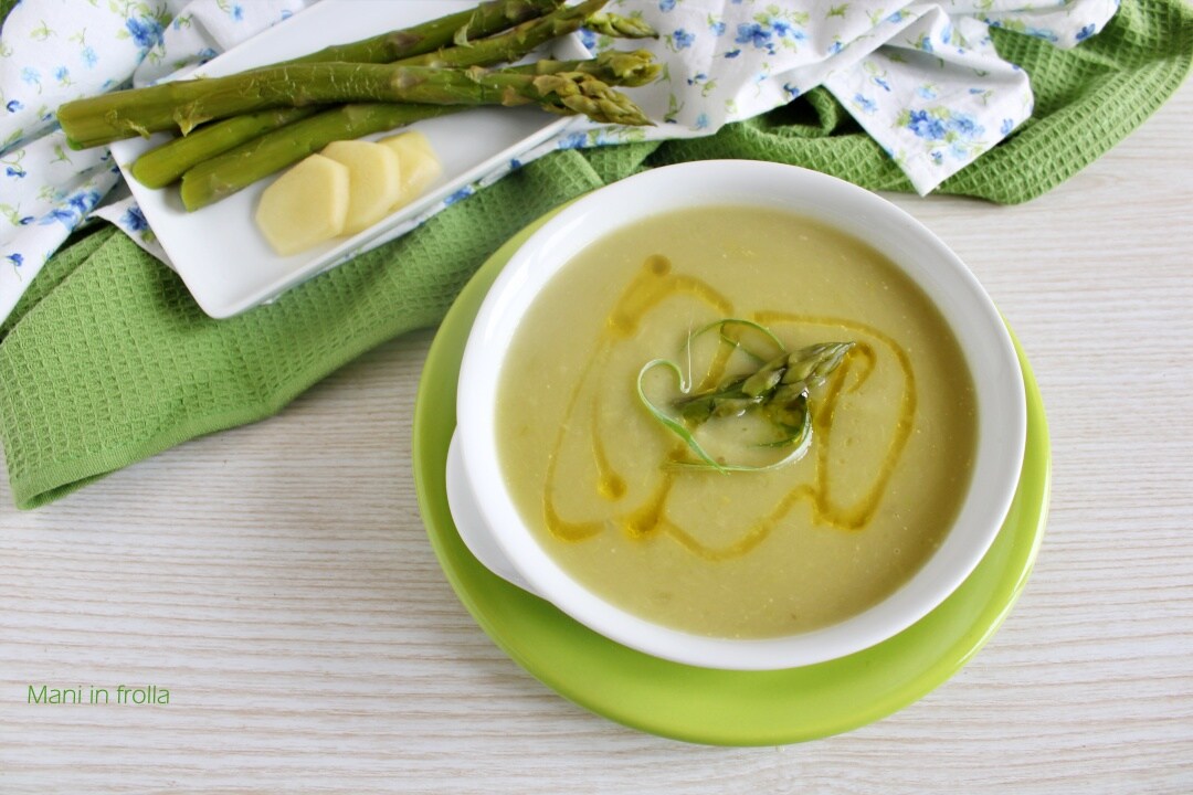 Crème d’Asperges avec Pommes de Terre