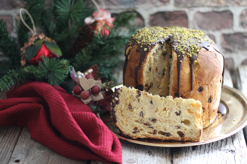 Panettone farci à la glace