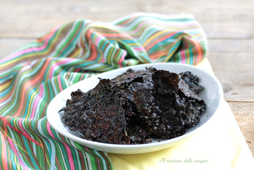 Chips de chou kale