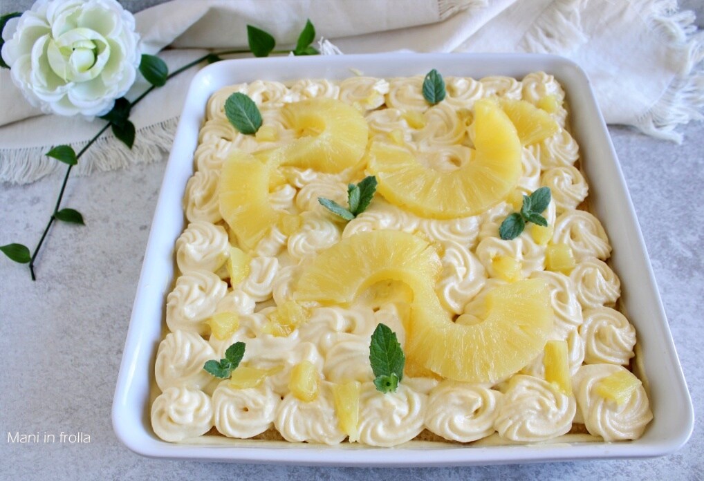 Tiramisu à l'ananas