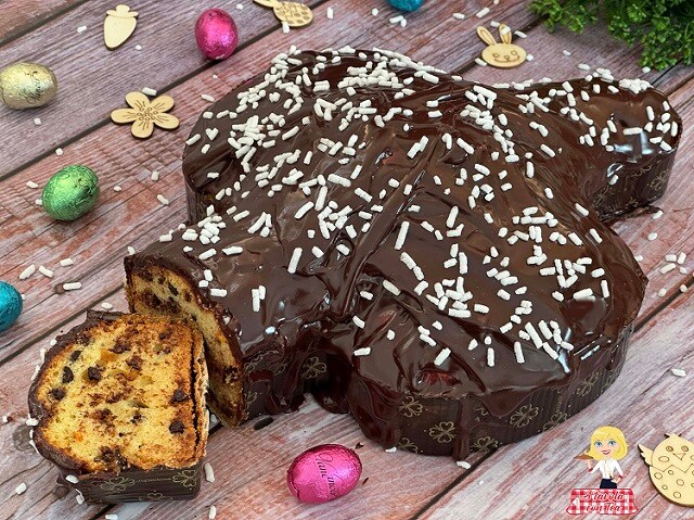 COLOMBE DE PÂQUES AU CHOCOLAT