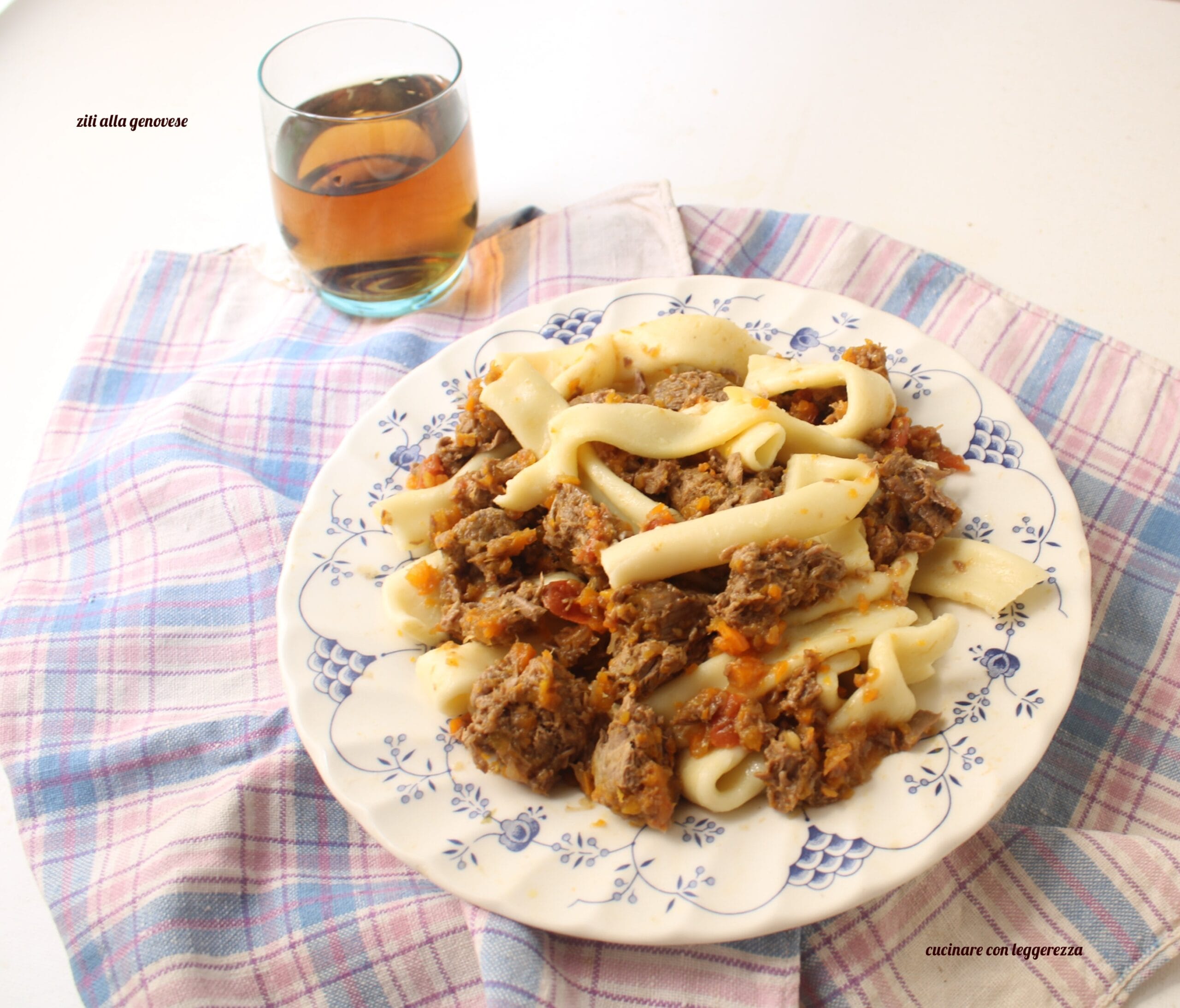Ziti à la genovese