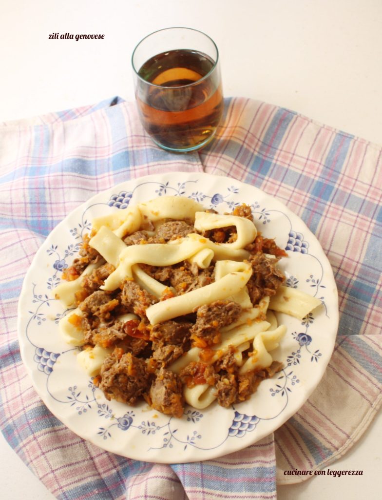 ziti à la genovese