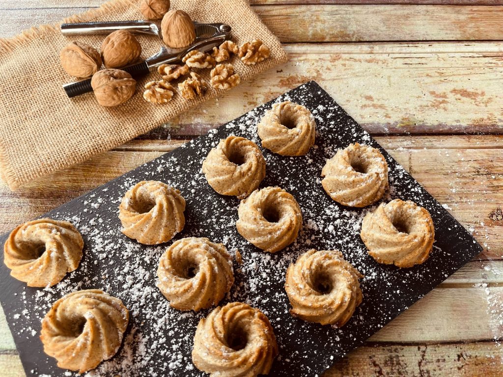 Biscuits moelleux aux noix
