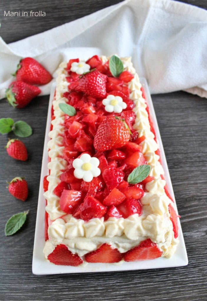 Tiramisu gourmand aux fraises