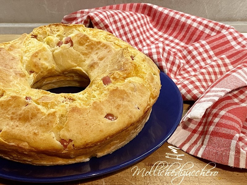 Couronne salée jambon et fromage