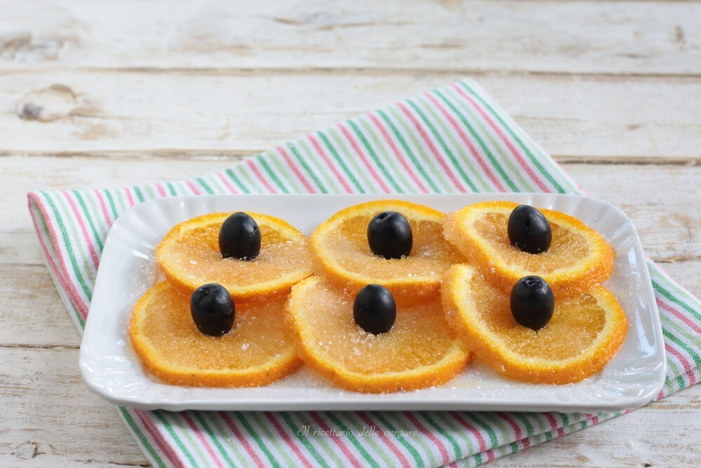Oranges assaisonnées