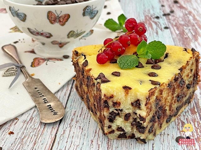 GÂTEAU à la RICOTTA et au CHOCOLAT sans farine
