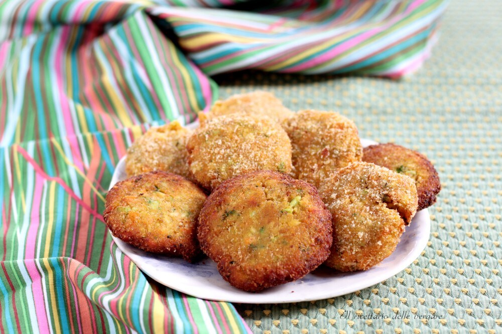 Beignets de légumes avec ricotta