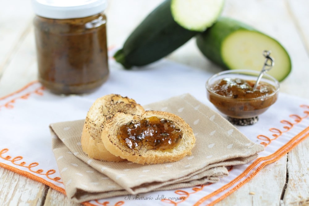 Confiture de courgettes