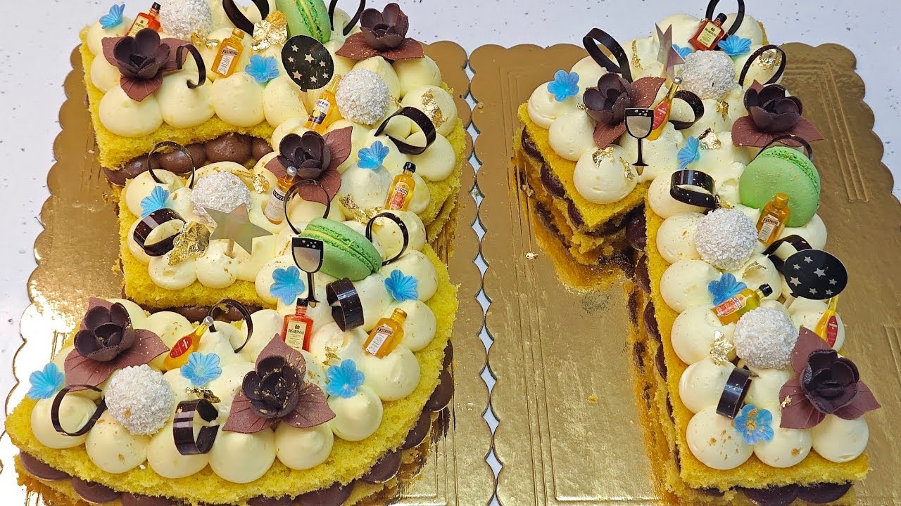 Gâteau d’anniversaire Génoise n. 31