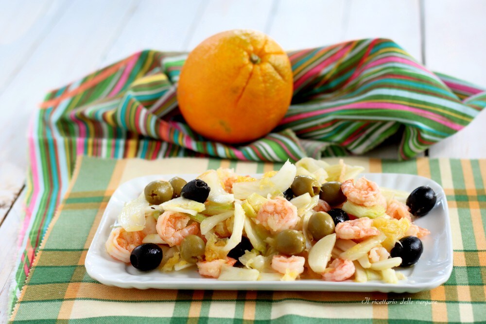 Salade de crevettes