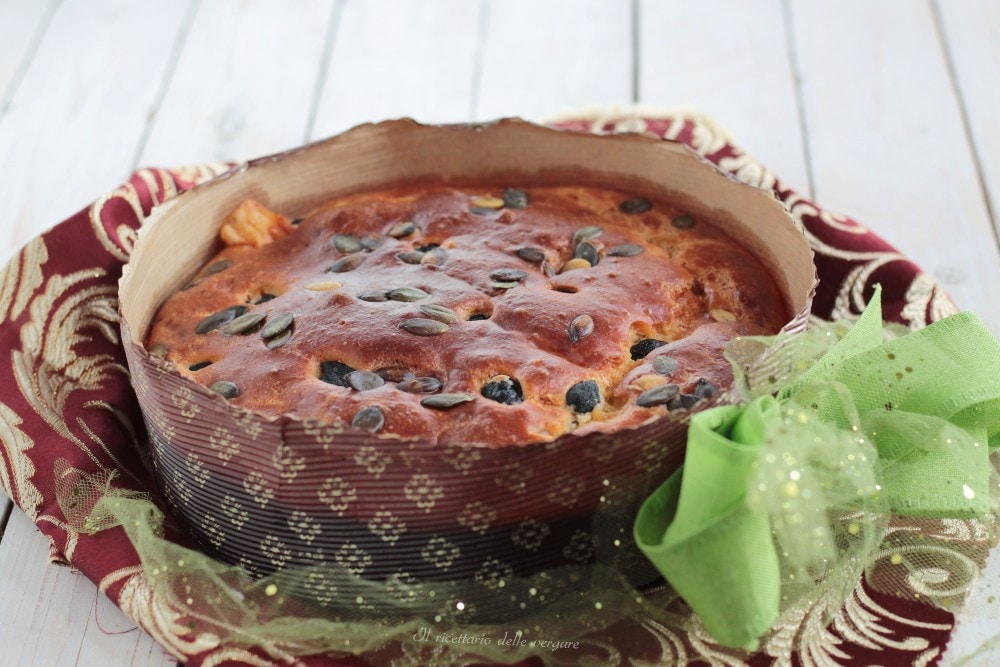 Panettone salé