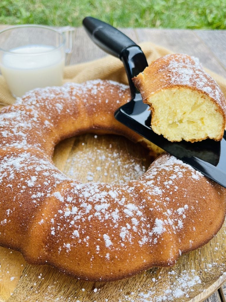 Gâteau au lait chaud