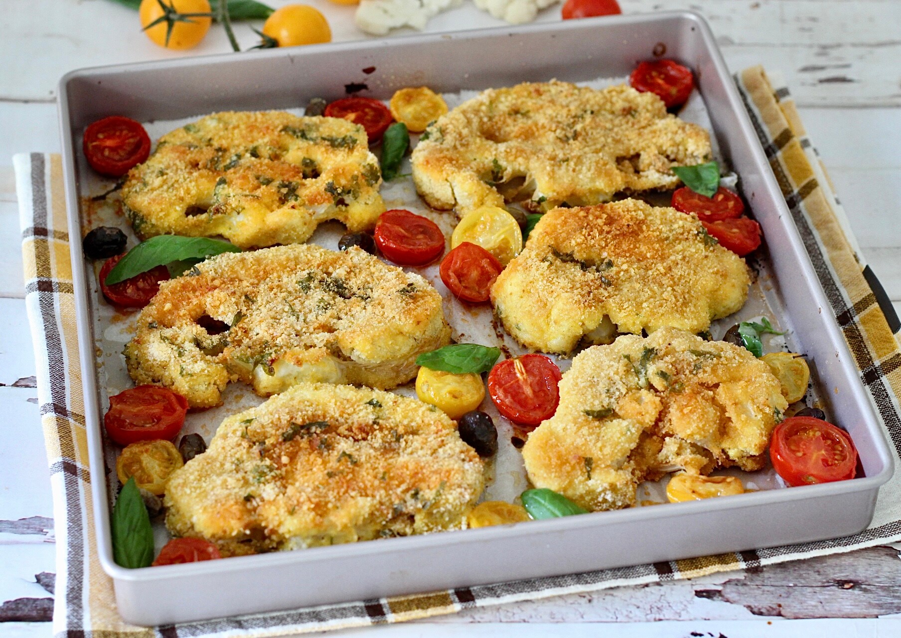 Côtelettes de chou-fleur, mieux que la viande !