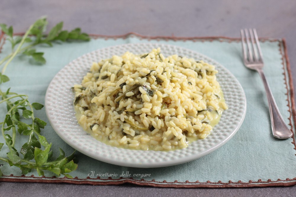 Risotto aux rosettes (pavots)