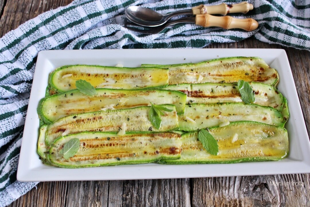 Courgettes grillées