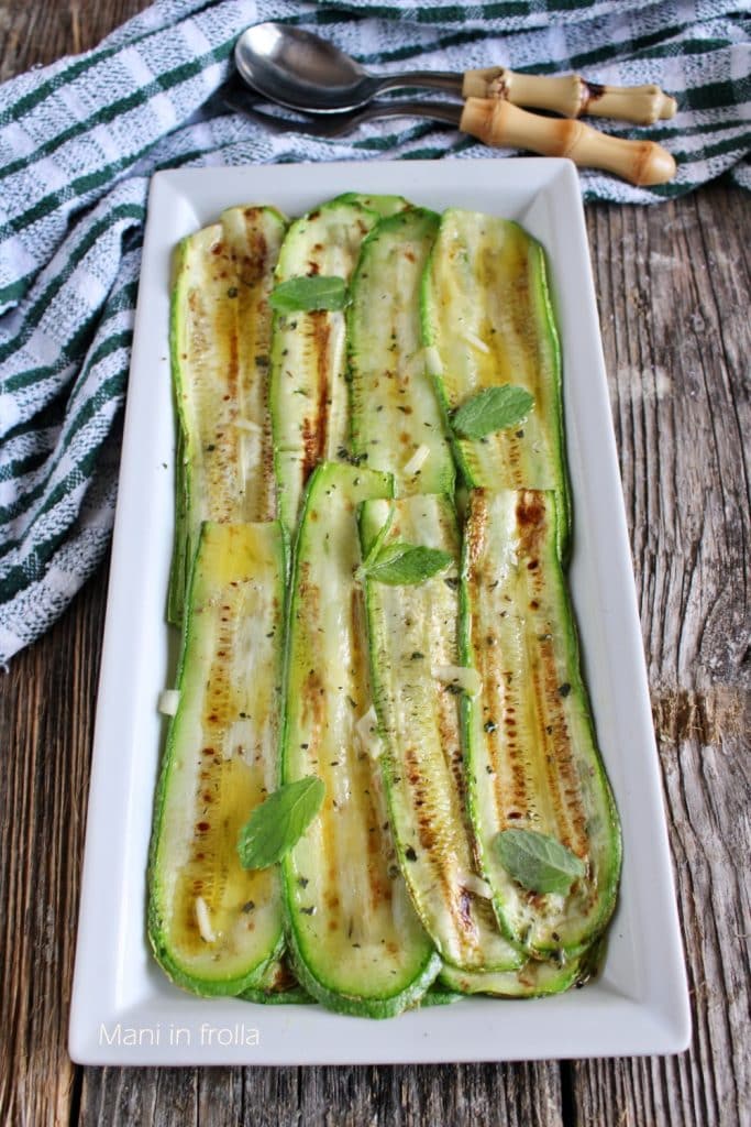 Courgettes grillées