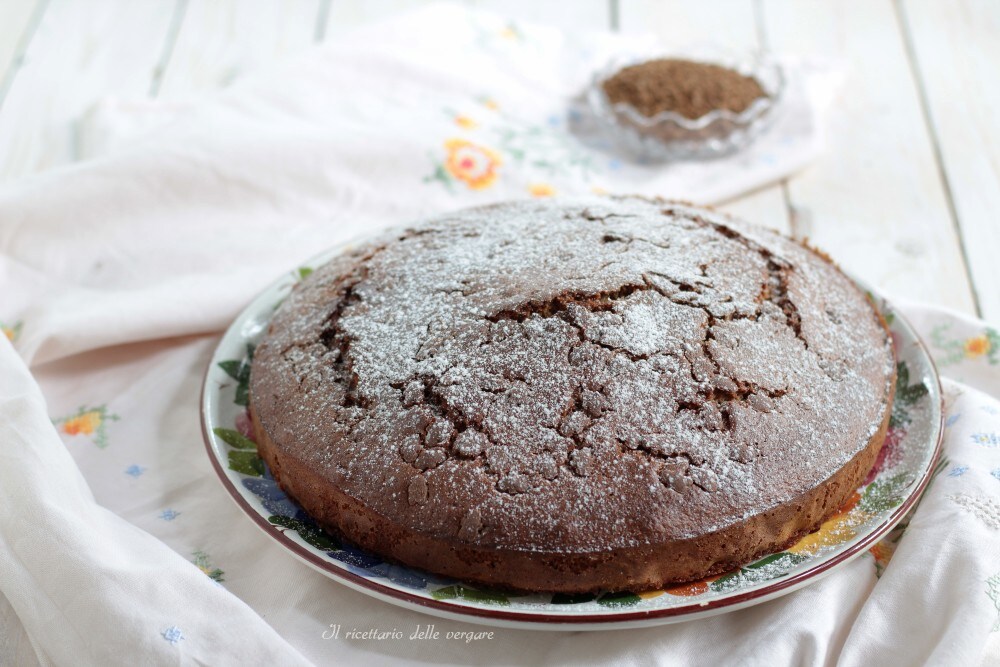 Gâteau au café et chocolat