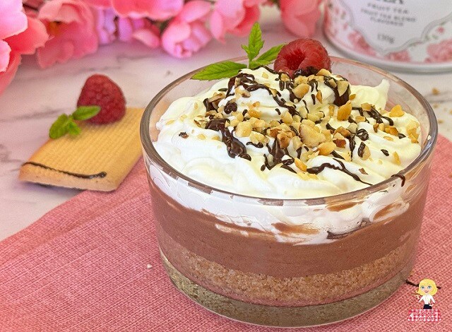 CHEESECAKE EN VERRE SANS CUISSON