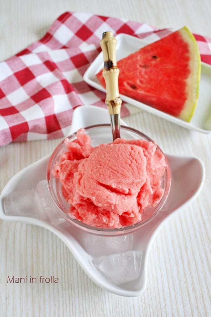 Sorbet à la pastèque