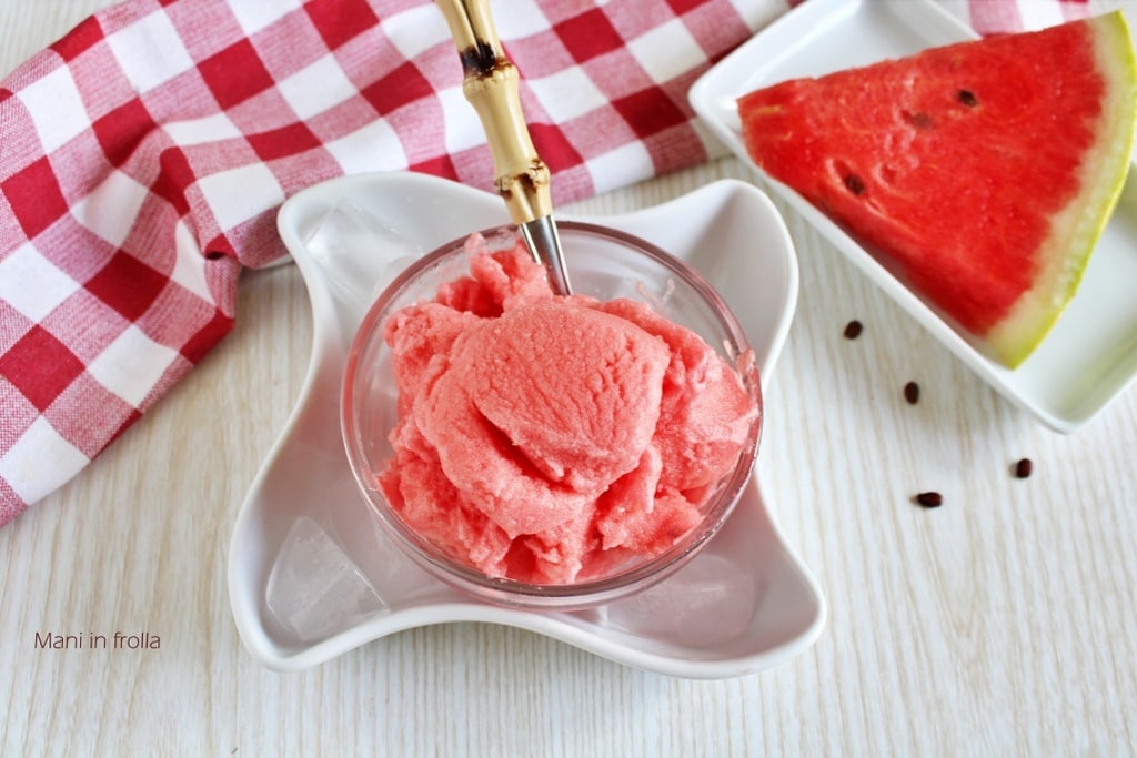 Sorbet à la pastèque