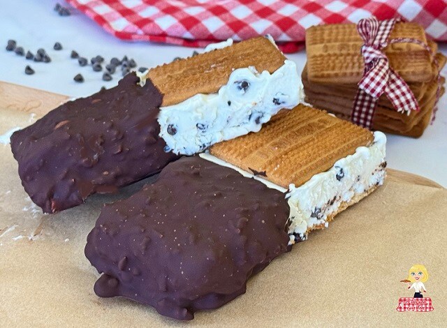 BISCUITS GLACÉS FAITS MAISON TYPE MAXIBON